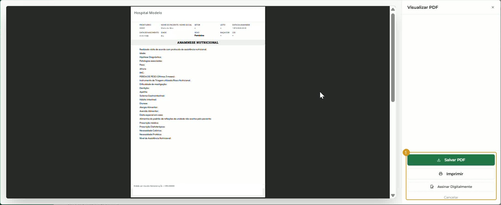 Visualizar PDF; identificação, dados profissionais e marcas institucionais neutralizados.