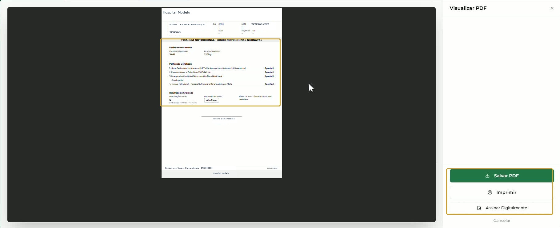 Visualizar PDF e seus comandos; identificações, assinatura e marcas governamentais neutralizadas.